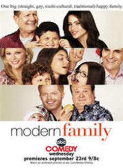 摩登家庭第一季海报
