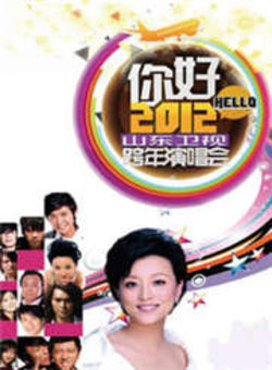 山东卫视跨年晚会2012海报