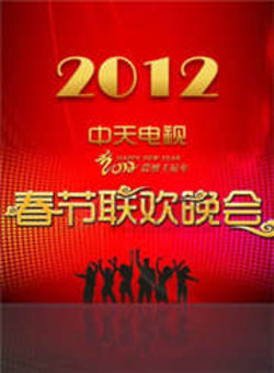 中天电视春节联欢晚会2012海报