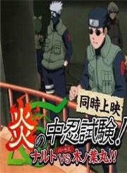 火影忍者疾风传剧场版八特别篇：炎之中忍考试海报