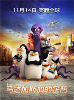 马达加斯加的企鹅海报