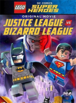乐高超级英雄：正义联盟对比扎罗联盟海报