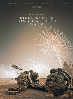 比利·林恩的中场战事海报