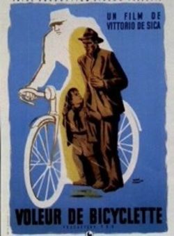 偷自行车的人海报