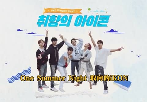 取向的iKON:One Summer Night海报
