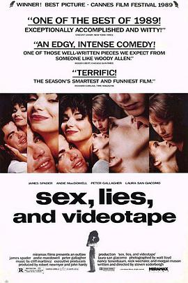 性、谎言和录像带海报