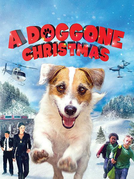 狗狗圣诞节海报