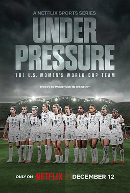 压力之下：美国女足世界杯队海报